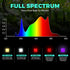 PHLIZON PH-B6 320W Full-spectrum Dimmable UV/IR LED Grow Light with Samsung 281b LED